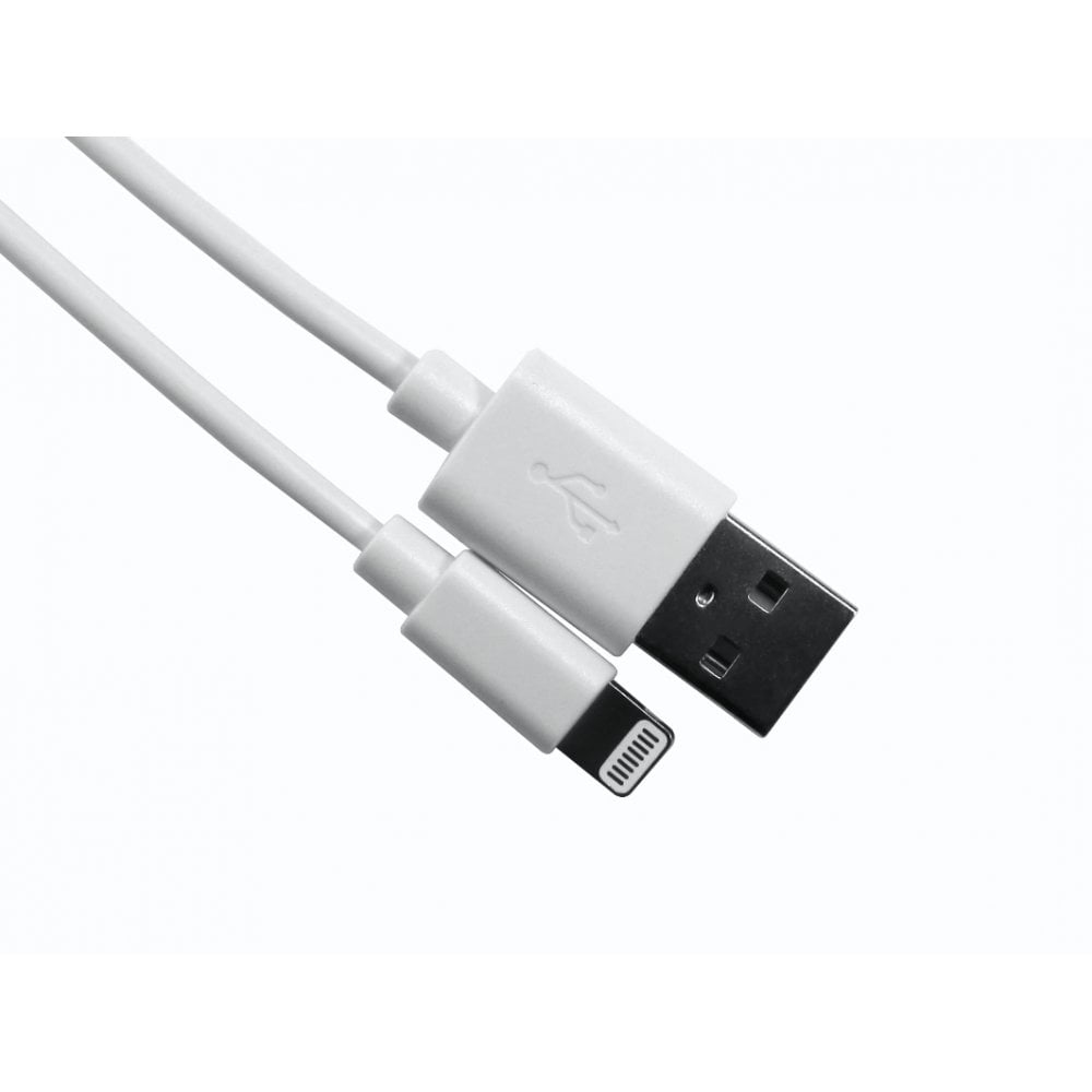 Cables Direct NLMOB-LT1M Lightning Cable 1 m Lightning to USB A MFI Certified White Cables Direct NLMOB-LT1M Lightning Cable 1 m Lightning to USB A MFI Certified White