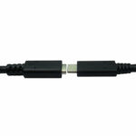 Cables Direct USB3C-901EXT USB-C to USB-C Extension Cable 1m USB 3.2 Gen 1 10 Gbps 100W PD Black