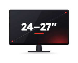 24" to 27" Monitors