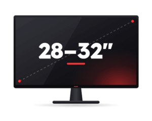 28" to 32" Monitors