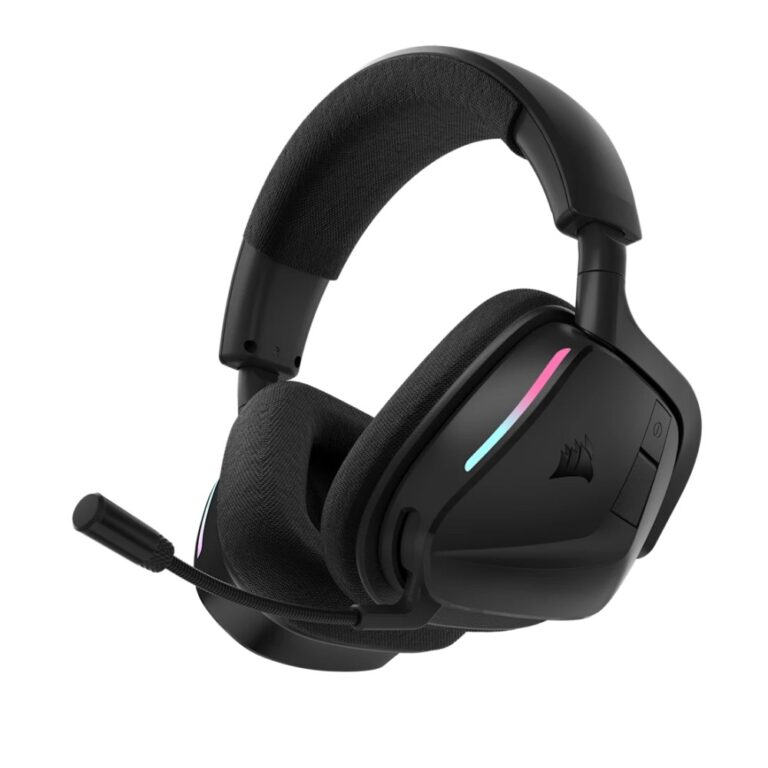 Corsair VOID WIRELESS v2 Wireless Gaming Headset Bluetooth USB Type-C 70 Hour Battery Dolby Atmos Black