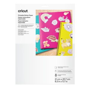 Cricut 2011743 Photo Paper A4 21x29.7 cm White 8 Sheets Per Pack