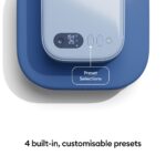 Cricut AutoPress 2 Automatic Heat Press 305 x 305 mm 210 °C Bluetooth LED Display Blue
