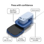 Cricut AutoPress 2 Automatic Heat Press 305 x 305 mm 210 °C Bluetooth LED Display Blue