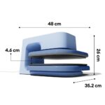 Cricut AutoPress 2 Automatic Heat Press 305 x 305 mm 210 °C Bluetooth LED Display Blue