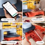 Cricut AutoPress 2 Heat Press 15 x 15 Inch Blue with Bluetooth Connectivity and Customisable Settings