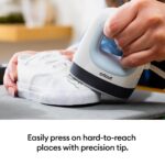 Cricut EasyPress Mini Heat Press 3 Heat Settings 120 V Compact 1 kg Black White and Blue