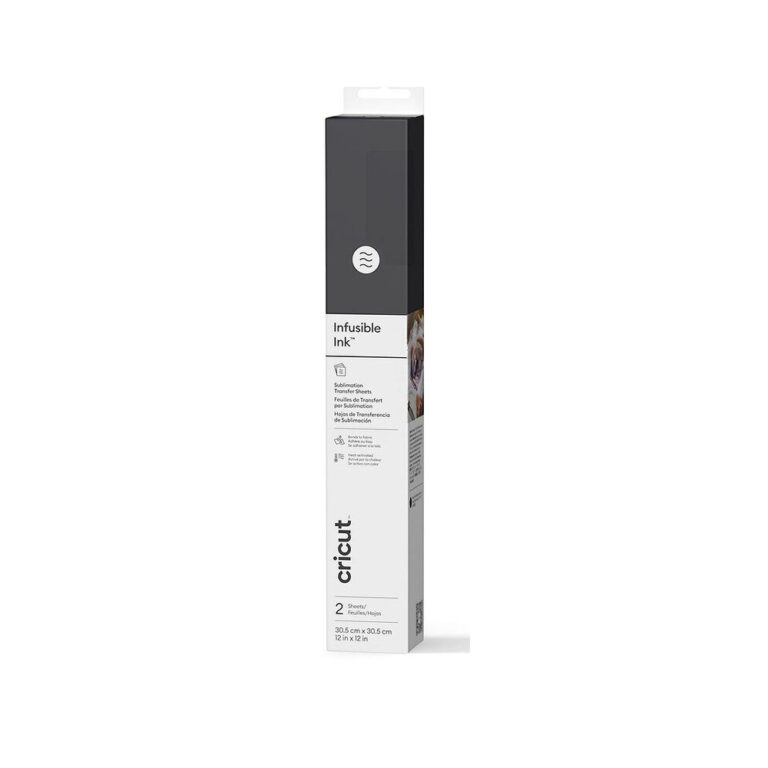 Cricut Infusible Ink Heat Transfer Sheets 305x305mm Pack of 2 for Fabric Inkjet Printing
