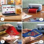 Cricut Joy 2 Cutting Machine Essential Bundle 11.4 cm Width Wireless Blue