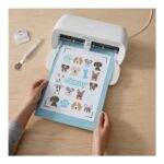 Cricut Printable Vinyl Sticker Set A4 Waterproof White 36 Sheets Compatible with Maker Explore Joy Venture Cutting Machines