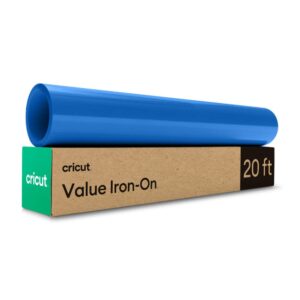 Cricut Value Iron-On Vinyl Removable Matte Blue Box 305mm x 6010mm