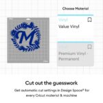 Cricut Value Permanent Matte Vinyl Translucent Indoor 3000mm x 305mm