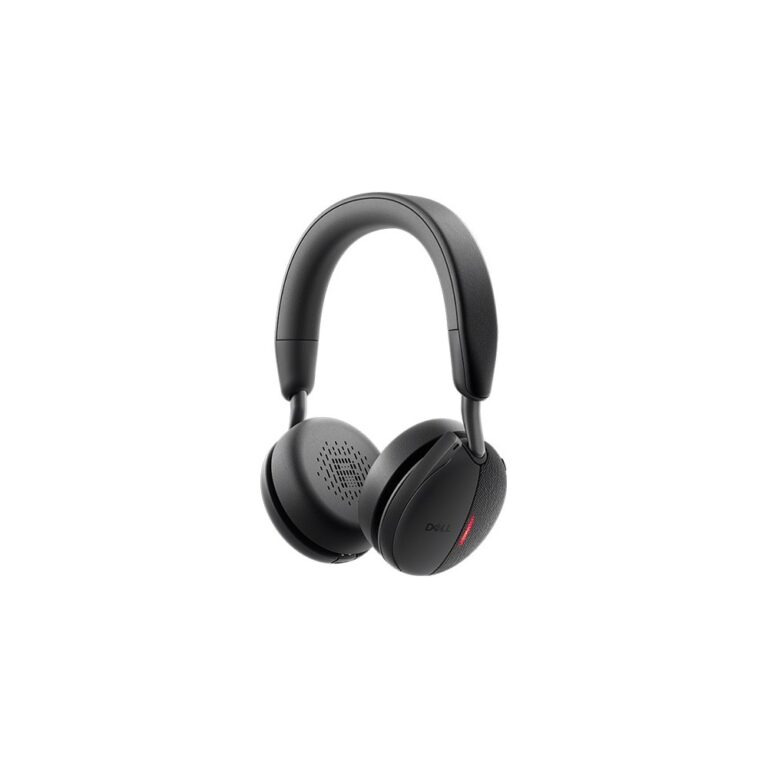 DELL PRO Headset Wired and Wireless USB Type-C Bluetooth 5.3 Black Active Noise Cancellation Boom Microphone