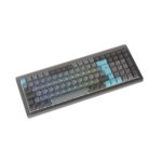 Ducky Cushion 98 Mechanical Gaming Keyboard Wireless Bluetooth USB UK ISO Layout Ducky Shush Green Switches RGB Nickel