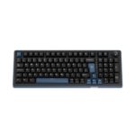 Ducky OK-M 98 Mechanical Gaming Keyboard Wireless Tri-mode UK ISO Layout KTT Wine Red Switches Black Blue RGB