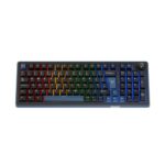 Ducky OK-M 98 Mechanical Gaming Keyboard Wireless Tri-mode UK ISO Layout KTT Wine Red Switches Black Blue RGB