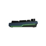 Ducky OK-M 98 Mechanical Gaming Keyboard Wireless Tri-mode UK ISO Layout KTT Wine Red Switches Black Blue RGB