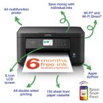 Epson Expression Home XP-5200 All-in-One Colour Inkjet Printer Scan Copy Print Wi-Fi USB Auto Duplex 150 Sheet Black