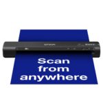 Epson WorkForce ES-60W Handheld Scanner Black Wi-Fi USB 2.0 600 DPI A4 4 sec/page 300 Daily Duty Cycle