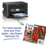 Epson WorkForce WF-2960DWF Colour Multifunction Inkjet Printer Print Scan Copy Fax Wi-Fi Ethernet Auto Duplex ADF Home Office