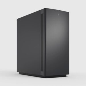 Fractal Design Define One Dark Solid Midi Tower Black Case with Sound Dampening 3x 120mm Fans USB Type-C ATX Micro ATX