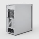 Fractal Design Define One Light Solid Midi Tower PC Case White ATX Support Tempered Glass Side Panel Pre-installed Fans