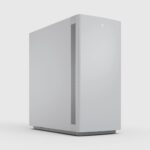Fractal Design Define One Light Solid Midi Tower PC Case White ATX Support Tempered Glass Side Panel Pre-installed Fans