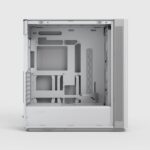 Fractal Design Define One Light Solid Midi Tower PC Case White ATX Support Tempered Glass Side Panel Pre-installed Fans