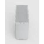Fractal Design Define One Light Solid Midi Tower PC Case White ATX Support Tempered Glass Side Panel Pre-installed Fans