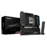 GIGABYTE B850M AORUS STEALTH Motherboard AMD B850 AM5 Socket micro ATX DDR5 Black