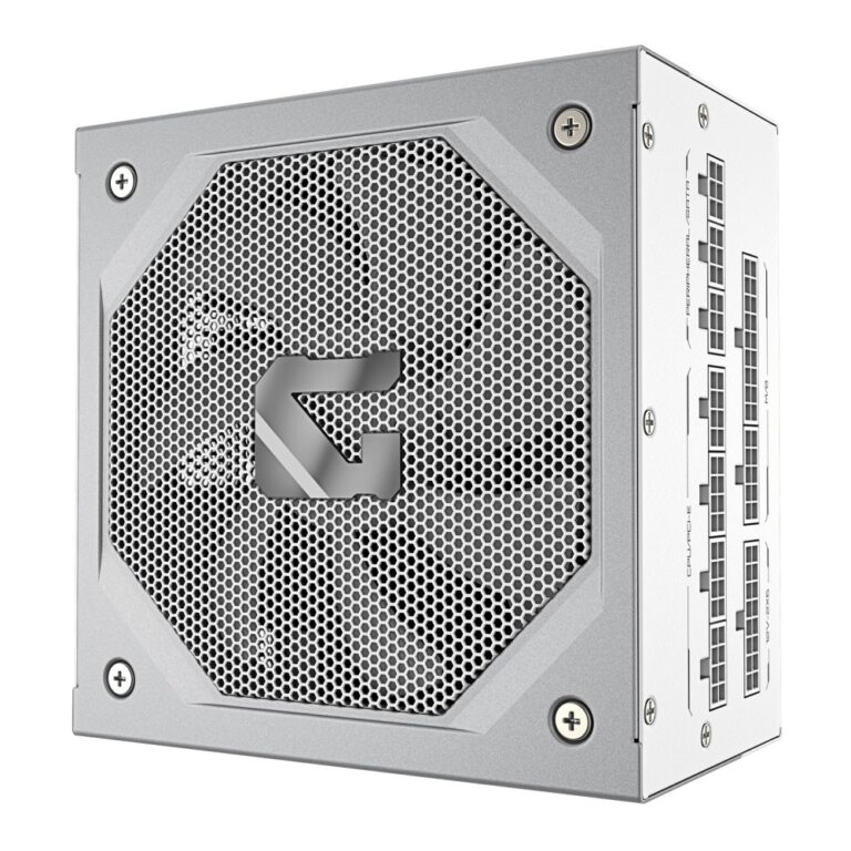 Gigabyte GAMING 1000GM PG5 ICE Power Supply 1000W ATX 3.1 PCIe 5.1 80 Plus Gold Fully Modular white