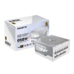 Gigabyte Gaming 850GM PG5 ICE Power Supply 850W 80 Plus Gold Fully Modular ATX 3.1 White