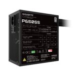 GIGABYTE P650SS Power Supply 650W 80 PLUS Silver Non-Modular Black ATX 3.0 PCIe 5.0 UK Plug
