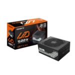 GIGABYTE UD1600PM PG5 AI TOP Power Supply Unit 1600W 80 PLUS Platinum ATX Fully Modular Black