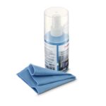 Hama 00181405 TV and Scanner Cleaning Kit with Microfibre Cloth 200 ml Blue Anti-static