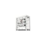 HAVN HS 420 Midi Tower Case White with Tempered Glass Side Window Supports ATX EATX and Micro ATX Motherboards