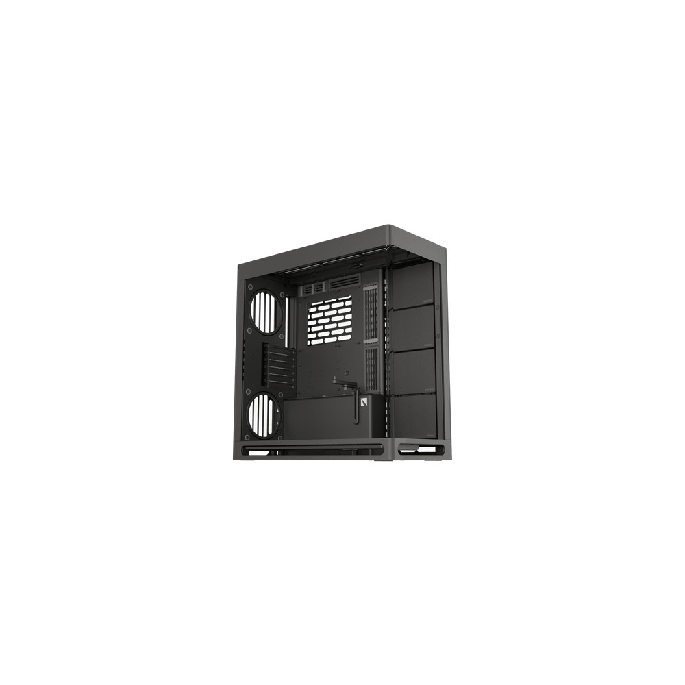 HAVN HS 420 Midi Tower PC Case Black Supports ATX EATX micro ATX 420mm Radiator Tempered Glass Side Window HAVN HS 420 Midi Tower PC Case Black Supports ATX EATX micro ATX 420mm Radiator Tempered Glass Side Window