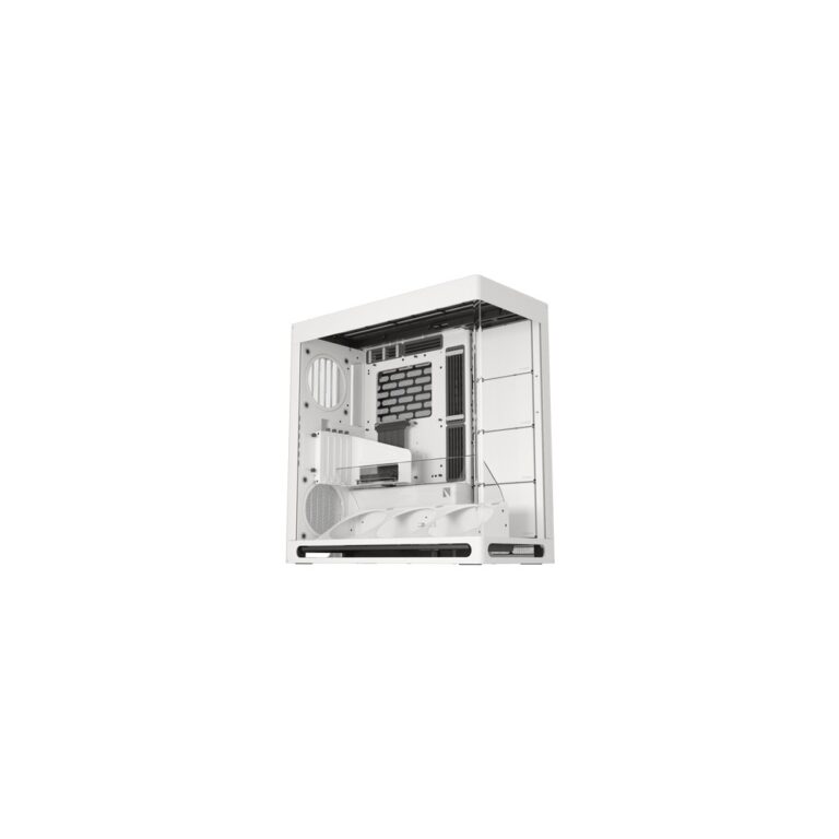 HAVN HS 420 VGPU Midi Tower PC Case White ATX EATX Micro ATX Vertical GPU Mount Panoramic Glass 420mm Radiator Support