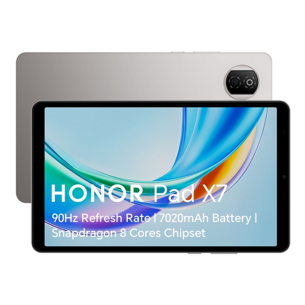 HONOR Pad X7 Tablet 8.7" Snapdragon 680 4GB RAM 128GB Wi-Fi Grey HONOR Pad X7 Tablet 8.7" Snapdragon 680 4GB RAM 128GB Wi-Fi Grey