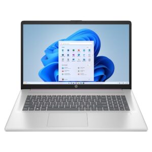 HP 17-cp2008na Laptop 17.3" Full HD IPS AMD Ryzen 5 7520U 8GB DDR5 512GB SSD Windows 11 Home Natural Silver