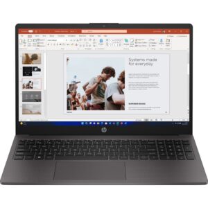 HP 255 G10 AK9U8AT#ABU Laptop 15.6" FHD IPS AMD Ryzen 5 7530U 8GB RAM 256GB SSD Windows 11 Home Dark Ash Silver