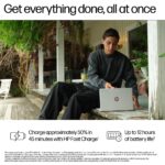 HP Chromebook 14a-nf0003na 14" Full HD IPS Intel N100 8GB LPDDR5 128GB eUFS ChromeOS Silver