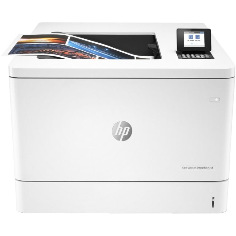 HP Color LaserJet Enterprise M751dn Colour Laser Printer Ethernet USB Wi-Fi Bluetooth Auto Duplex Printing