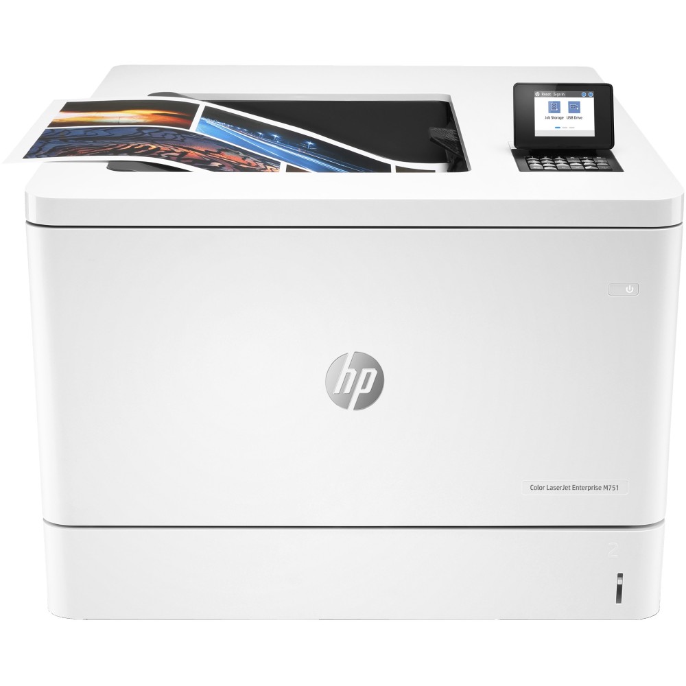 HP Color LaserJet Enterprise M751dn Colour Laser Printer Ethernet USB Wi-Fi Bluetooth Auto Duplex Printing HP Color LaserJet Enterprise M751dn Colour Laser Printer Ethernet USB Wi-Fi Bluetooth Auto Duplex Printing
