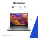 HP Copilot+ PC Laptop 14" WUXGA AMD PRO 350 8-Core 32GB DDR5 512GB SSD Windows 11 Pro Silver