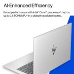 HP EliteBook 6 G2i 14 Laptop Intel Core 5 330 16GB DDR5 512GB SSD WUXGA Windows 11 Pro Wi-Fi 7 Silver
