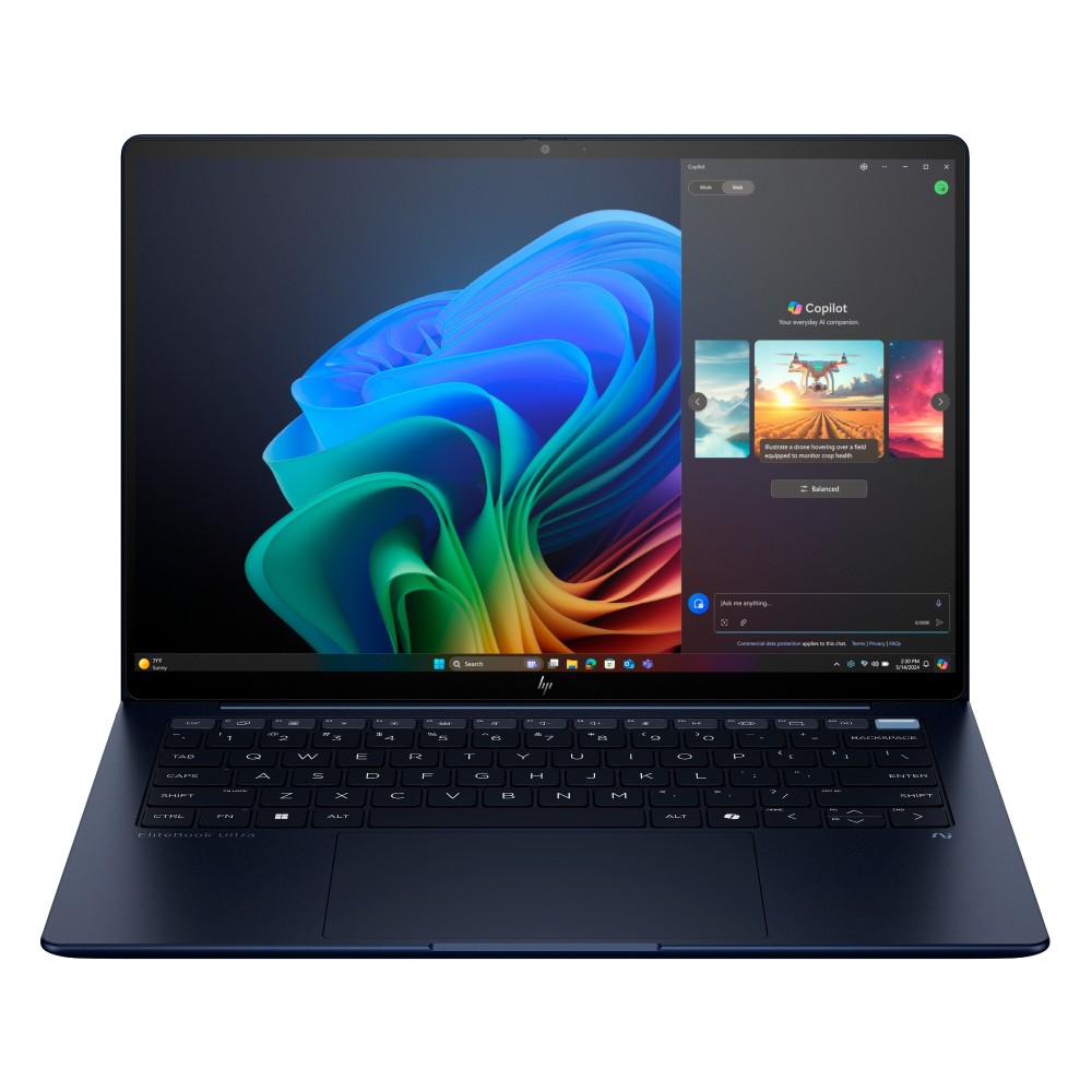 HP EliteBook Ultra G1i Copilot+ PC Laptop 14" 2.8K OLED Intel Core Ultra 7 32GB 1TB Windows 11 Pro Blue HP EliteBook Ultra G1i Copilot+ PC Laptop 14" 2.8K OLED Intel Core Ultra 7 32GB 1TB Windows 11 Pro Blue