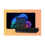 HP EliteDesk 8 G1a Mini PC AMD Ryzen AI 5 340 32GB DDR5 1TB SSD Windows 11 Pro Black Copilot+ PC