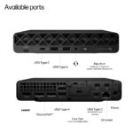 HP EliteDesk 8 Mini G1a Mini PC AMD Ryzen AI 7 350 32 GB DDR5 1 TB SSD Windows 11 Pro Black Copilot+ PC