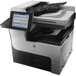 HP LaserJet Enterprise MFP M725dn Mono Laser Printer Print Scan Copy A3 Duplex Ethernet USB Black Grey